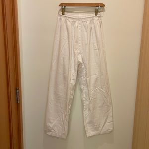 White scrub/ painters pants